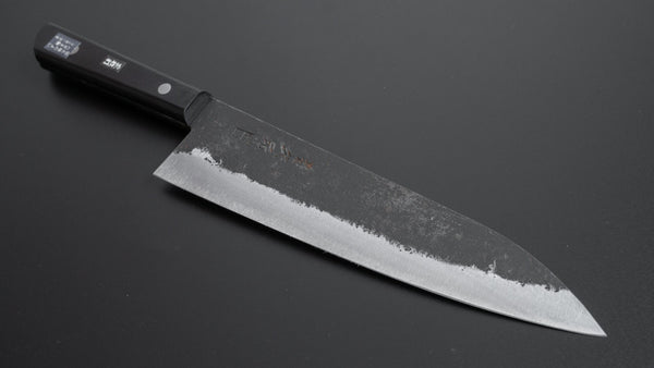 Morihei Hisamoto Kurouchi White #1 Gyuto 210mm Pakka Handle (No Bolster) - Tetogi