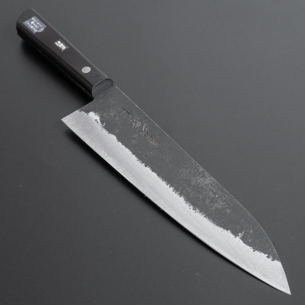 Morihei Hisamoto Kurouchi White #1 Gyuto 210mm Pakka Handle (No Bolster) - Tetogi