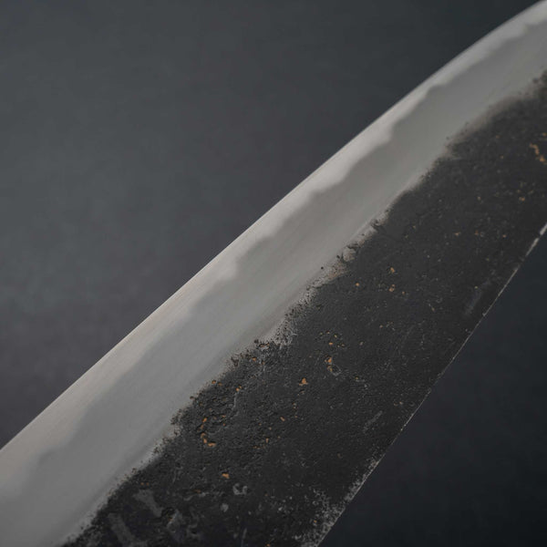 Morihei Hisamoto Kurouchi White #1 Gyuto 240mm Pakka Handle (Extra Fine Finish) - Tetogi