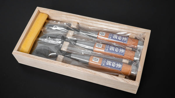 Morihei Koshiro White #2 Chisel 3 Set