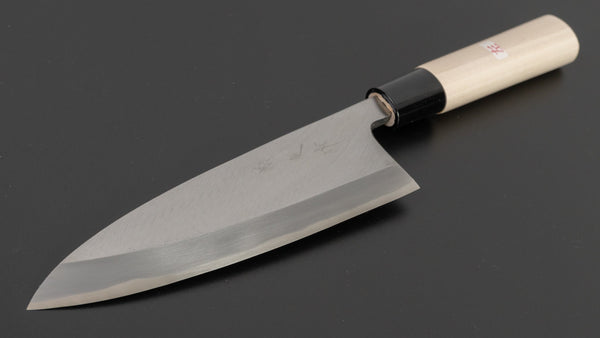 Morihei Yoshitomo Left-Handed Deba 165mm Poplar Handle