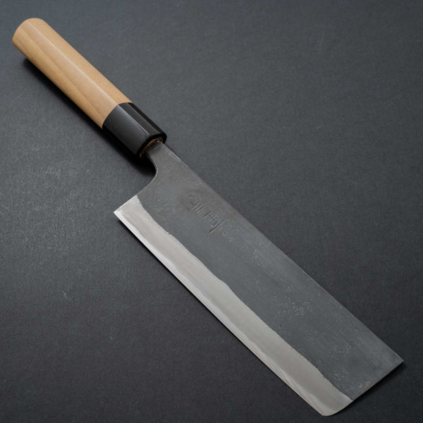 Shigefusa Kurouchi Nakiri 165mm Ho Wood Handle - Tetogi