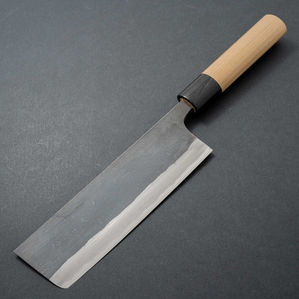 Shigefusa Kurouchi Nakiri 165mm Ho Wood Handle - Tetogi