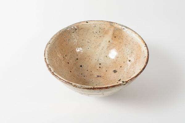 Shinichi Kotsuji - Rice Bowl Large Haiyugesho (ash glaze) - Tetogi