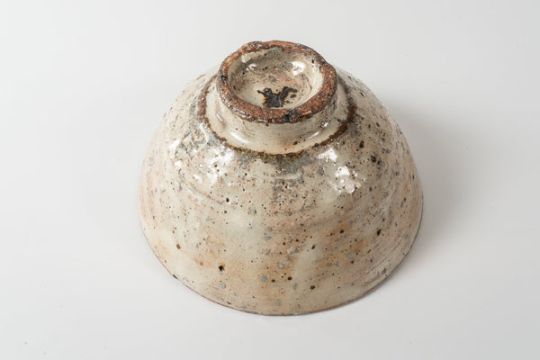 Shinichi Kotsuji - Rice Bowl Large Haiyugesho (ash glaze) - Tetogi