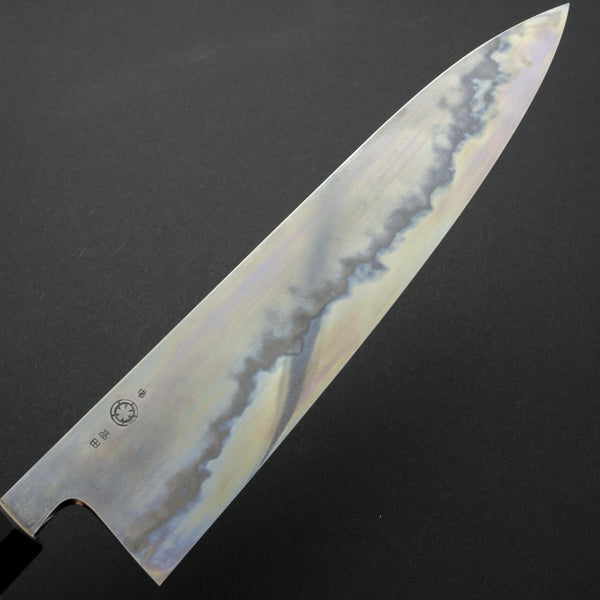 Takada no Hamono Blue #1 Suiboku Gyuto 240mm Ho Wood Handle - Tetogi