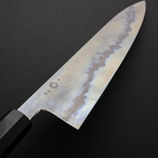 Takada no Hamono Blue #1 Suiboku Gyuto 240mm Ho Wood Handle - Tetogi