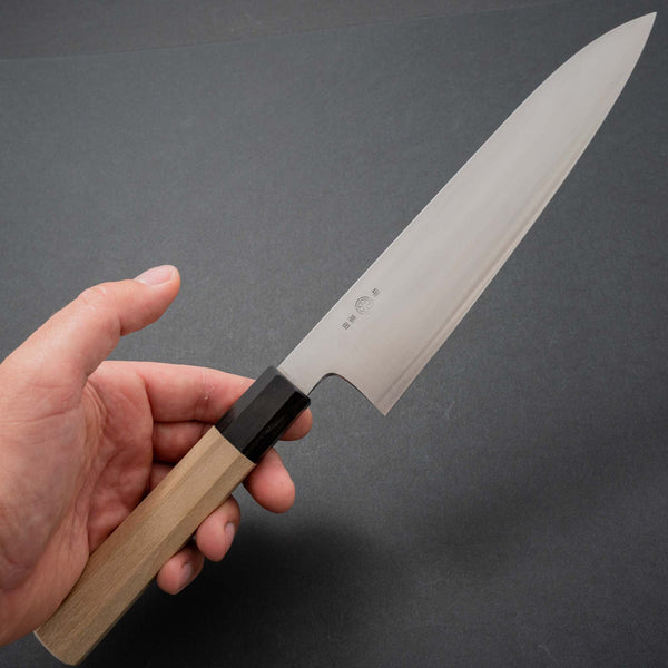 Takada no Hamono Silver #3 HH Gyuto 210mm Ho Wood Handle