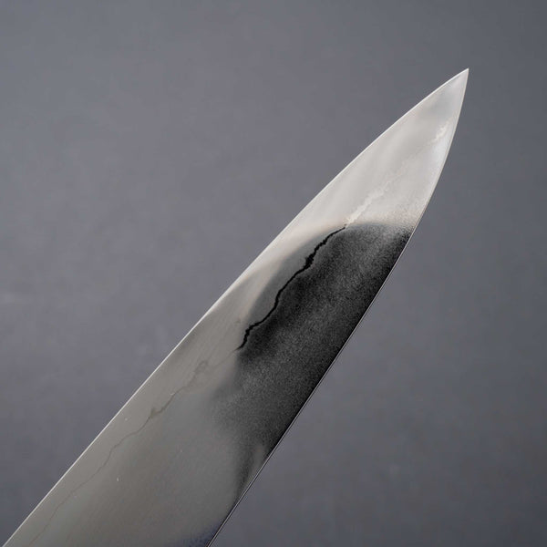 Takada no Hamono Silver #3 Suiboku Petty 135mm Wood Handle - Tetogi