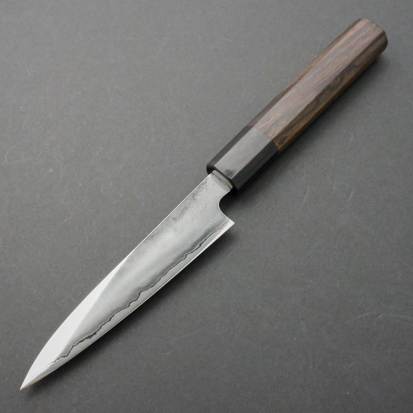 Takada no Hamono Silver #3 Suiboku Petty 135mm Wood Handle (Extra Thin) - Tetogi