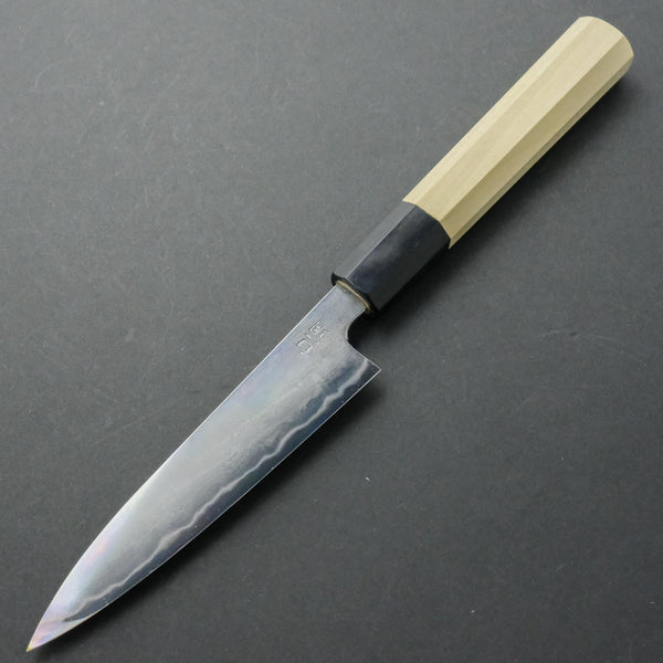 Takada no Hamono White #1 Suiboku Petty 135mm Ho Wood Handle - Tetogi