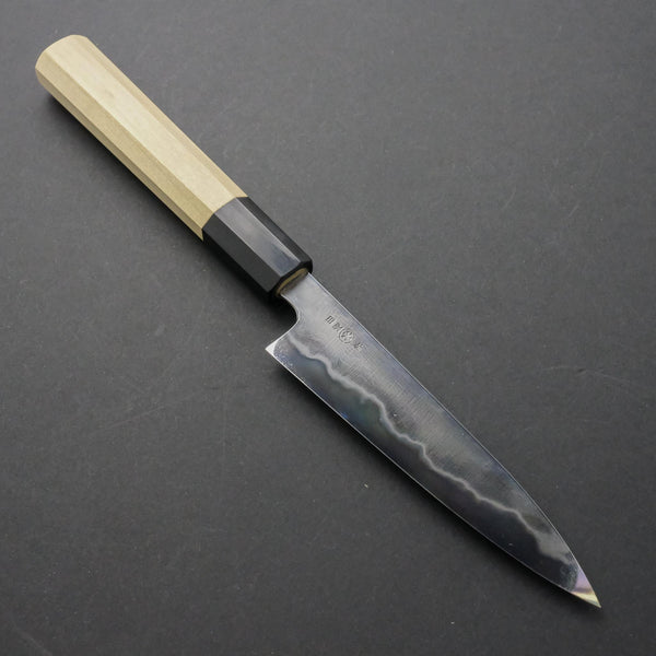 Takada no Hamono White #1 Suiboku Petty 135mm Ho Wood Handle - Tetogi