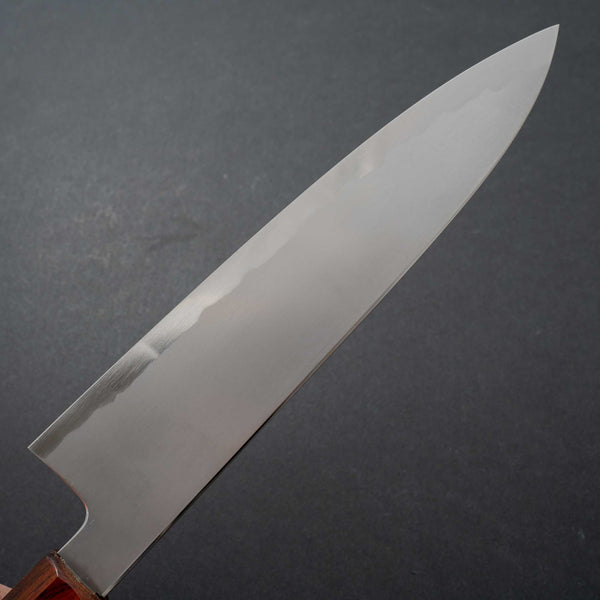 Tetsujin Blue #2 Kasumi Gyuto 210mm Riisgaard Rosewood Handle - Tetogi