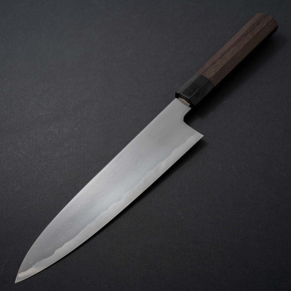 Tetsujin Blue #2 Kasumi Gyuto 210mm Taihei Wood Handle - Tetogi