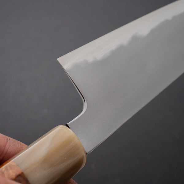 Tetsujin Blue #2 Kasumi Gyuto 240mm Riisgaard Elm Handle - Tetogi