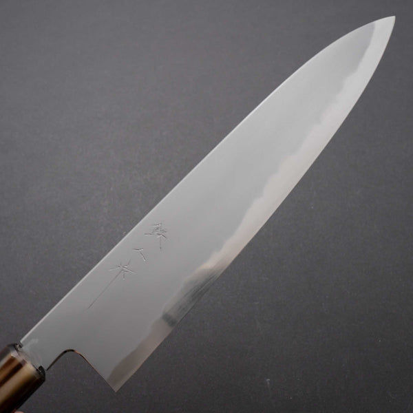 Tetsujin Blue #2 Kasumi Gyuto 240mm Riisgaard Rosewood Handle - Tetogi