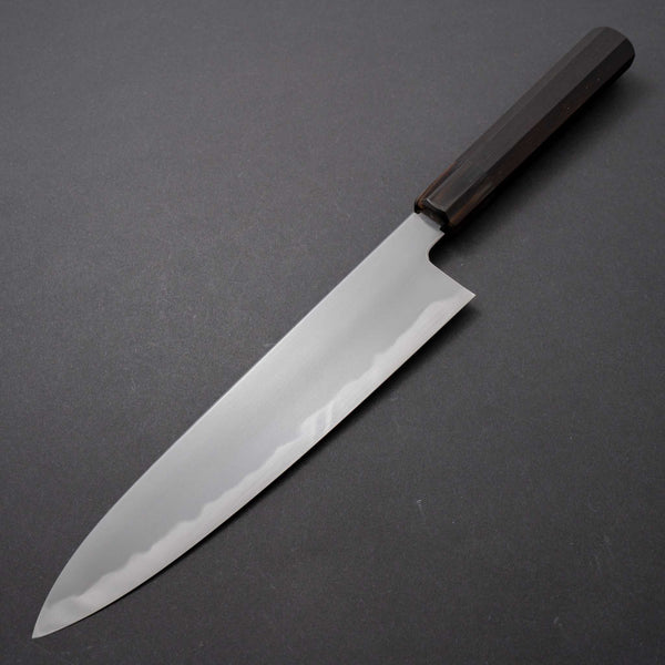 Tetsujin Blue #2 Kasumi Gyuto 240mm Riisgaard Rosewood Handle - Tetogi