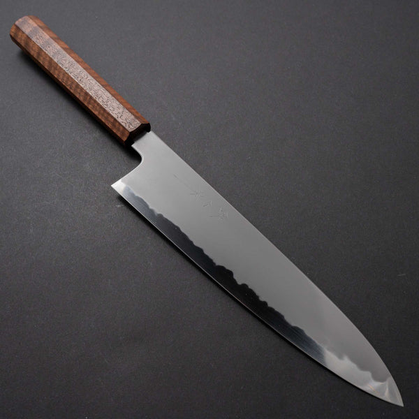 Tetsujin Blue #2 Kasumi Gyuto 240mm Riisgaard Walnut Handle - Tetogi