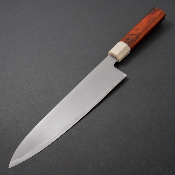 Tetsujin Blue #2 Kasumi Gyuto 240mm Rosewood Handle - Tetogi