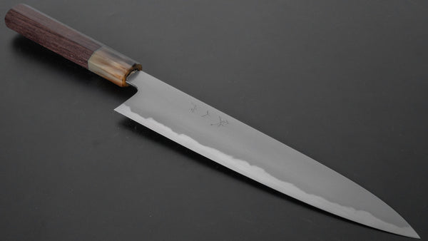 Tetsujin Blue #2 Kasumi Gyuto 240mm Taihei Rosewood Handle - Tetogi