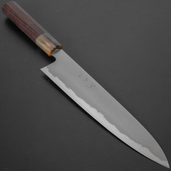 Tetsujin Blue #2 Kasumi Gyuto 240mm Taihei Rosewood Handle - Tetogi