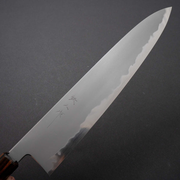 Tetsujin Blue #2 Kasumi Gyuto 300mm Riisgaard Makassar Ebony Handle - Tetogi