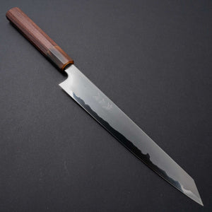 Tetsujin Blue #2 Kasumi Kiritsuke Sujihiki 240mm Taihei Wood Handle - Tetogi