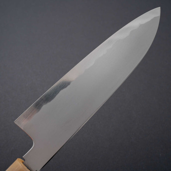 Tetsujin Blue #2 Kasumi Santoku 180mm Ho Wood Handle - Tetogi