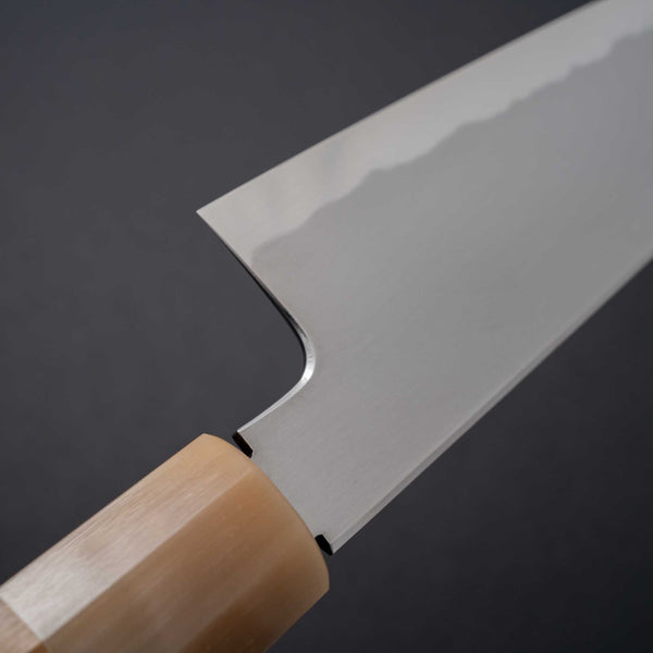 Tetsujin Blue #2 Kasumi Santoku 180mm Ho Wood Handle - Tetogi