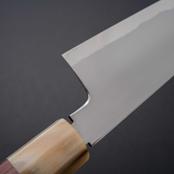 Tetsujin Blue #2 Kasumi Santoku 180mm Taihei Resewood Handle - Tetogi