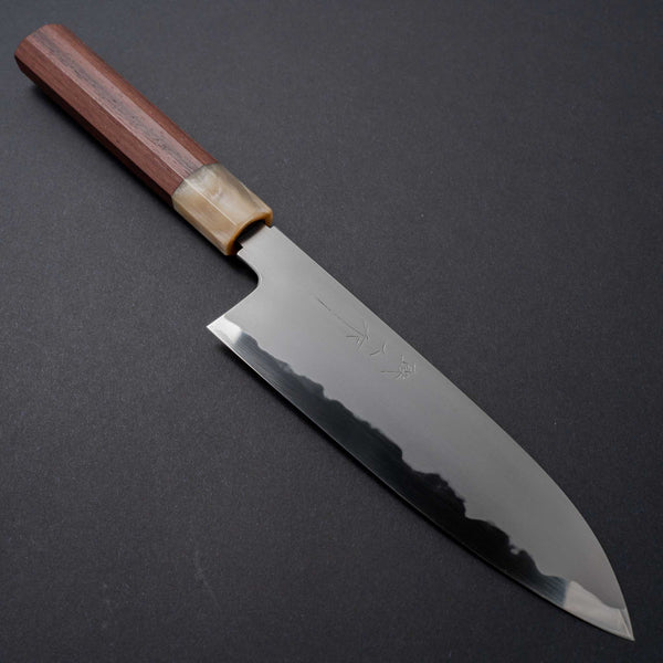 Tetsujin Blue #2 Kasumi Santoku 180mm Taihei Resewood Handle - Tetogi