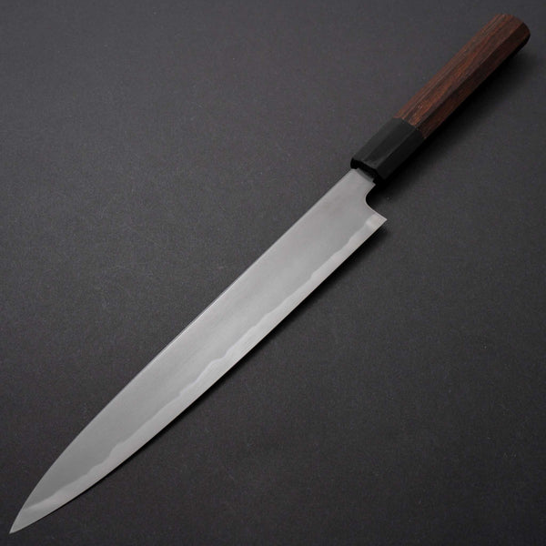 Tetsujin Blue #2 Kasumi Sujihiki 240mm Taihei Rosewood Handle - Tetogi