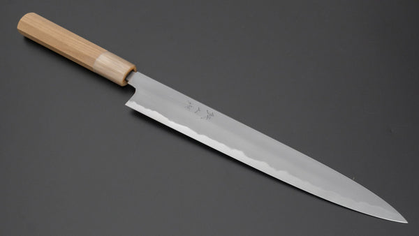 Tetsujin Blue #2 Kasumi Sujihiki 270mm Ho Wood Handle - Tetogi