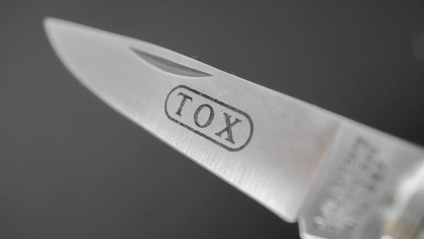 TOX City Folding Knife 60mm Stag Handle - Tetogi