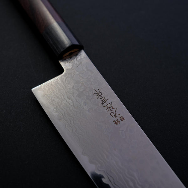 Yoshida Hamono ZA18 69-Layer Damascus 240mm Gyuto - Tetogi